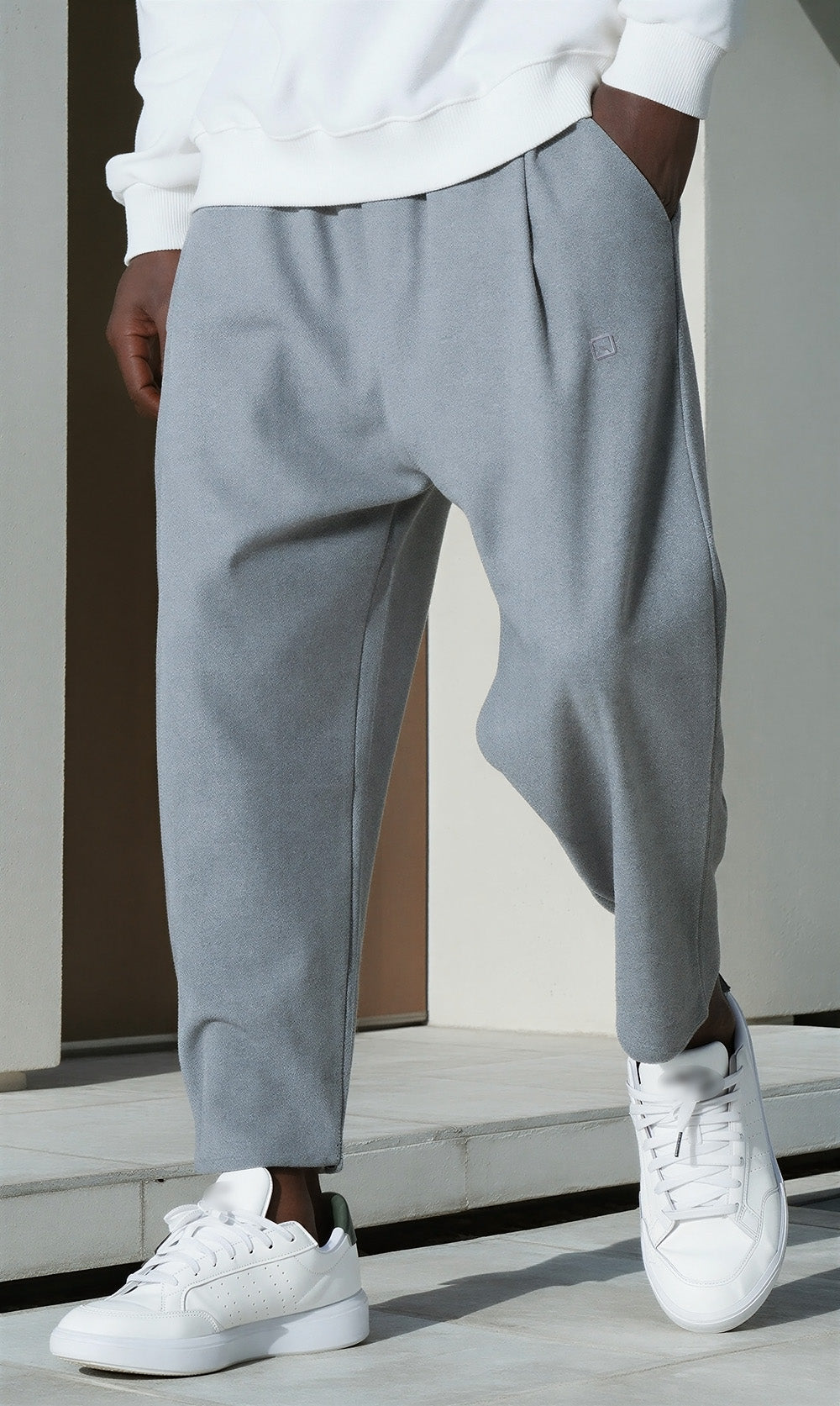 Sarouel d'hiver QL Classicik gris clair