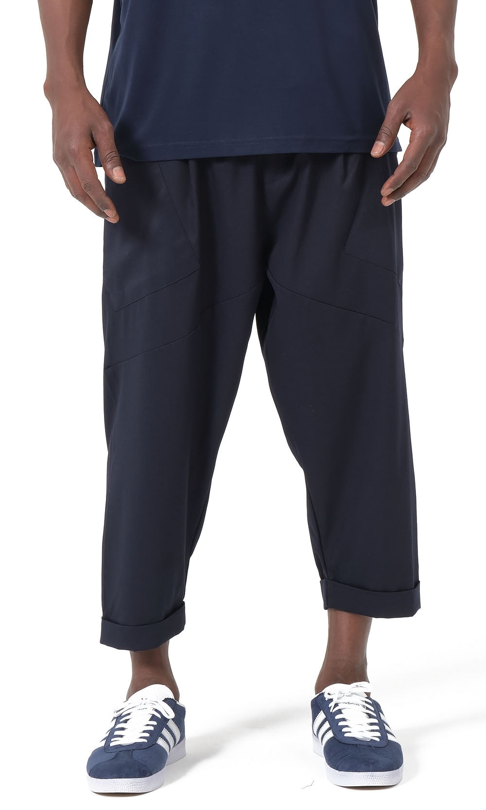 QTS1012 Design S26 Sarouel in Navy