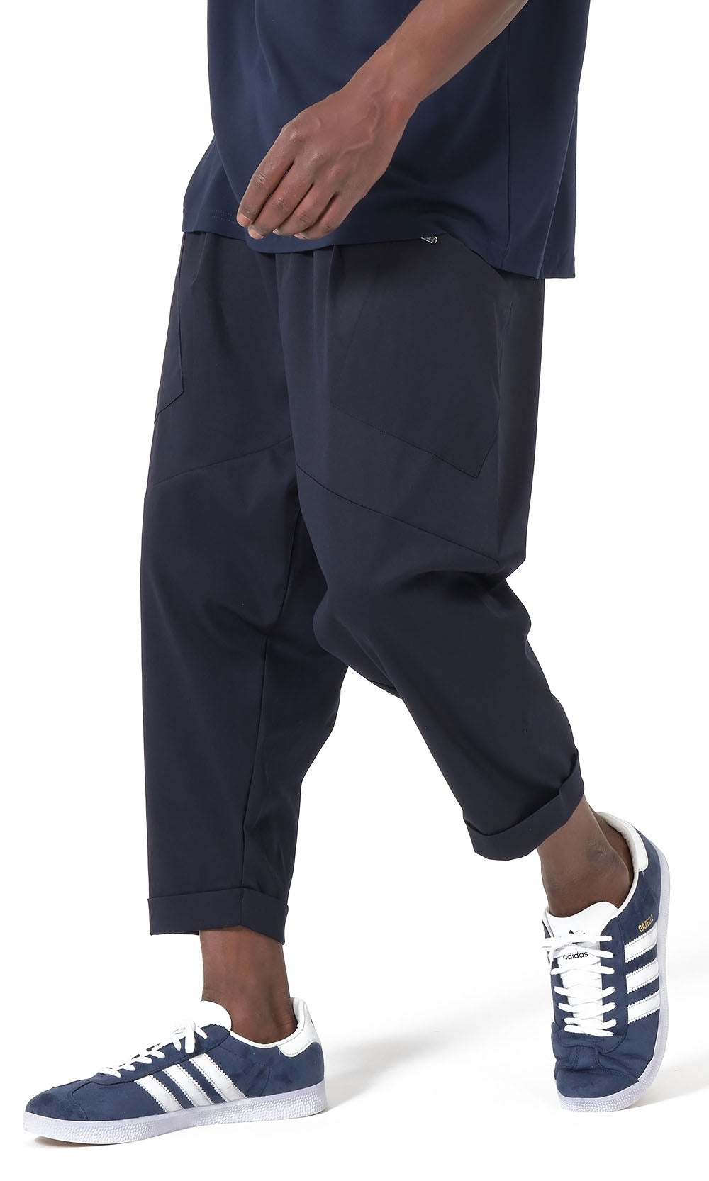 QTS1012 Design S26 Sarouel in Navy
