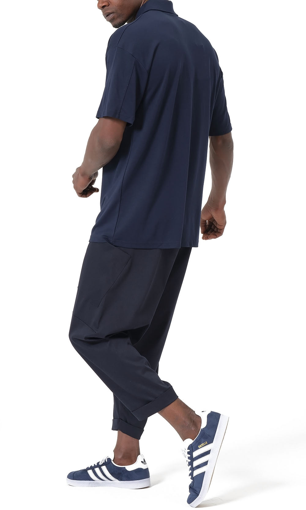 QTS1012 Design S26 Sarouel in Navy