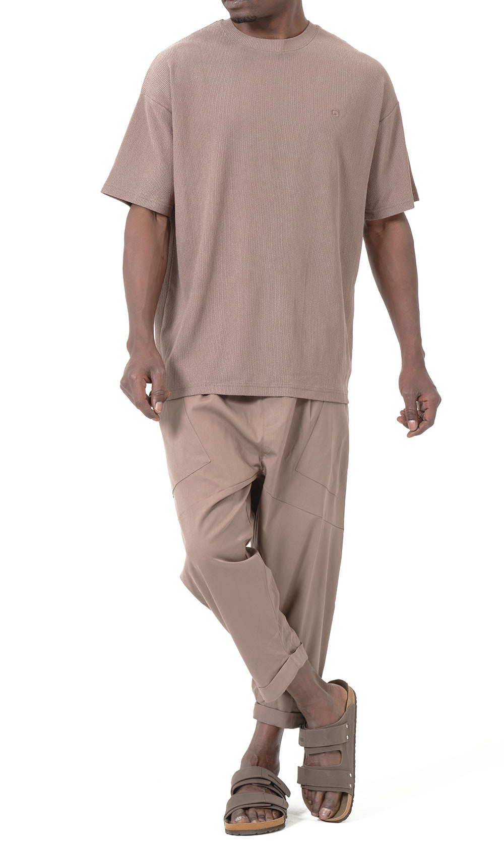 QTS1012 Design S26 Sarouel in Taupe