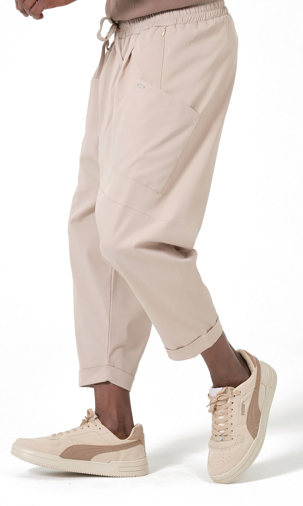 QTS1012 Design S26 Sarouel in Beige