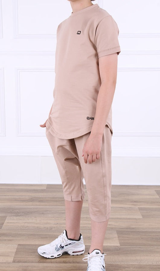 QL Nautik Set for Boys in Beige